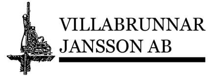 Villabrunnar Jansson logo.